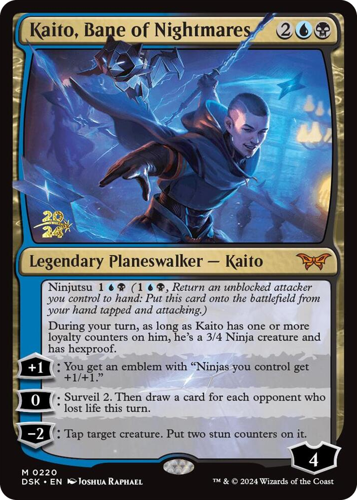 0220 Kaito, Bane of Nightmares M Prerelease Cards