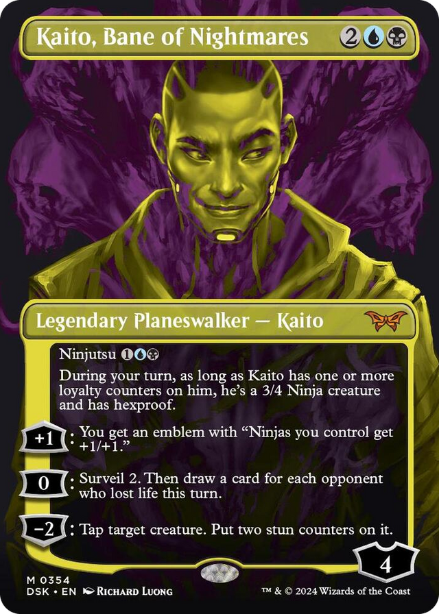 0354 Kaito, Bane of Nightmares (Showcase) M Duskmourn: House of Horror