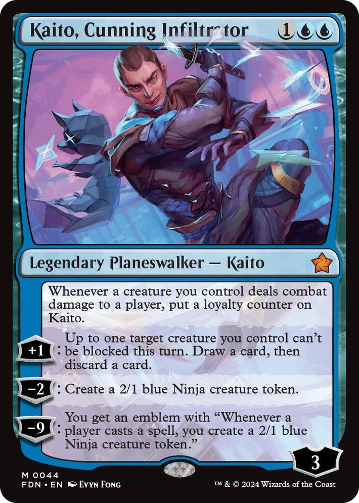 0044 Kaito, Cunning Infiltrator M Foundations
