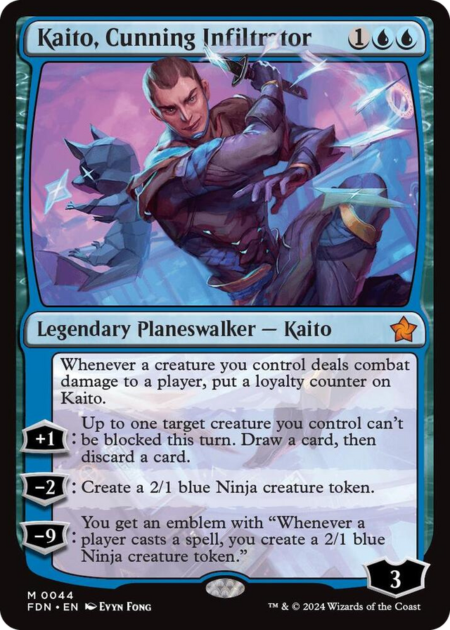 0044 Kaito, Cunning Infiltrator M Foundations