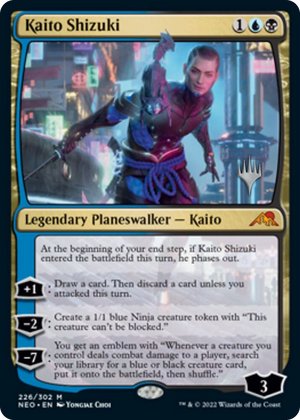 0226 Kaito Shizuki M Promo Pack: Kamigawa: Neon Dynasty