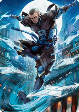 0070 Kaito Shizuki Art Card (70/81) S Art Series: Kamigawa: Neon Dynasty