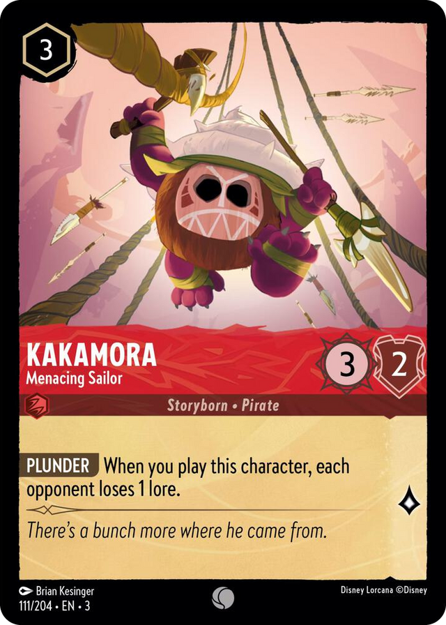 0111 Kakamora - Menacing Sailor Common Into the Inklands