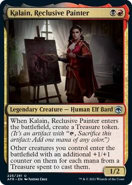 0225 Kalain, Reclusive Painter U Adventures in the Forgotten Realms