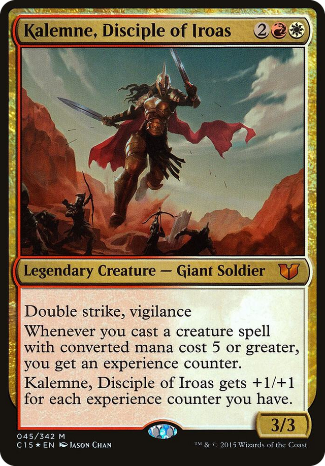 0045 Kalemne, Disciple of Iroas (Commander 2015) M Oversize Cards