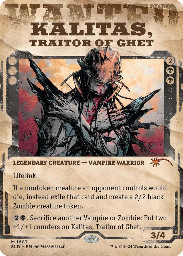 1687 Kalitas, Traitor of Ghet M Secret Lair Drop Series
