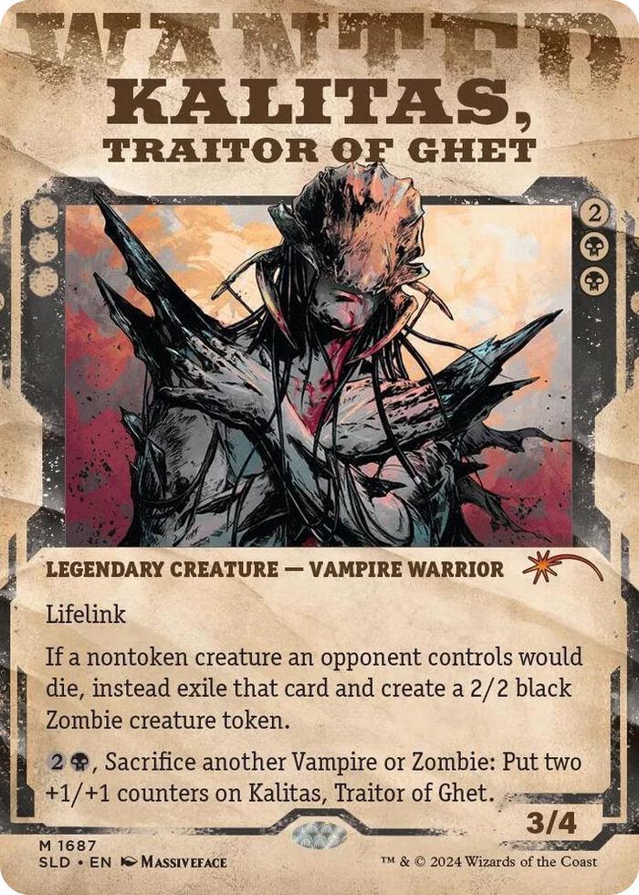 1687 Kalitas, Traitor of Ghet M Secret Lair Drop Series