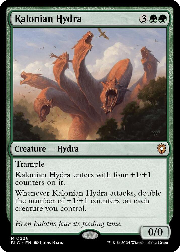 0226 Kalonian Hydra M Commander: Bloomburrow