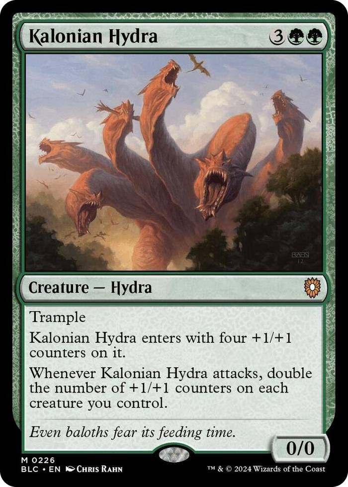 0226 Kalonian Hydra M Commander: Bloomburrow