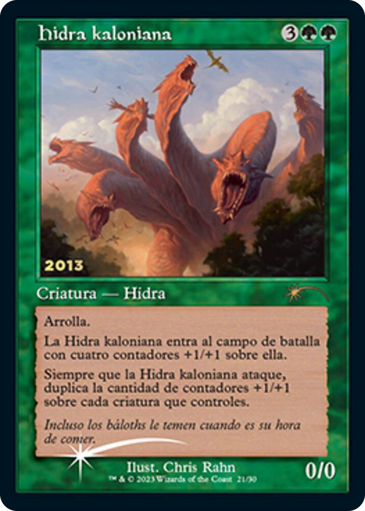 0021 Kalonian Hydra (ES Exclusive) P 30th Anniversary Promos