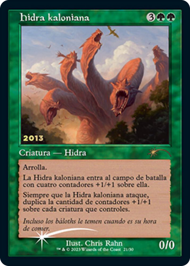 0021 Kalonian Hydra (ES Exclusive) P 30th Anniversary Promos