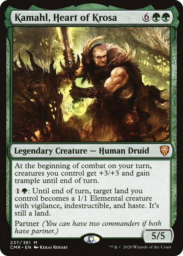 0237 Kamahl, Heart of Krosa M Commander Legends