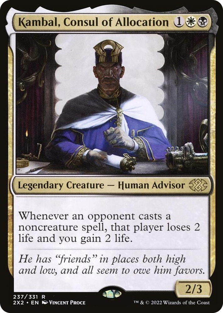 0237 Kambal, Consul of Allocation R Double Masters 2022