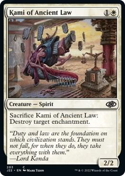 Kami of Ancient Law #203 C - Jumpstart 2022 Pokemon card