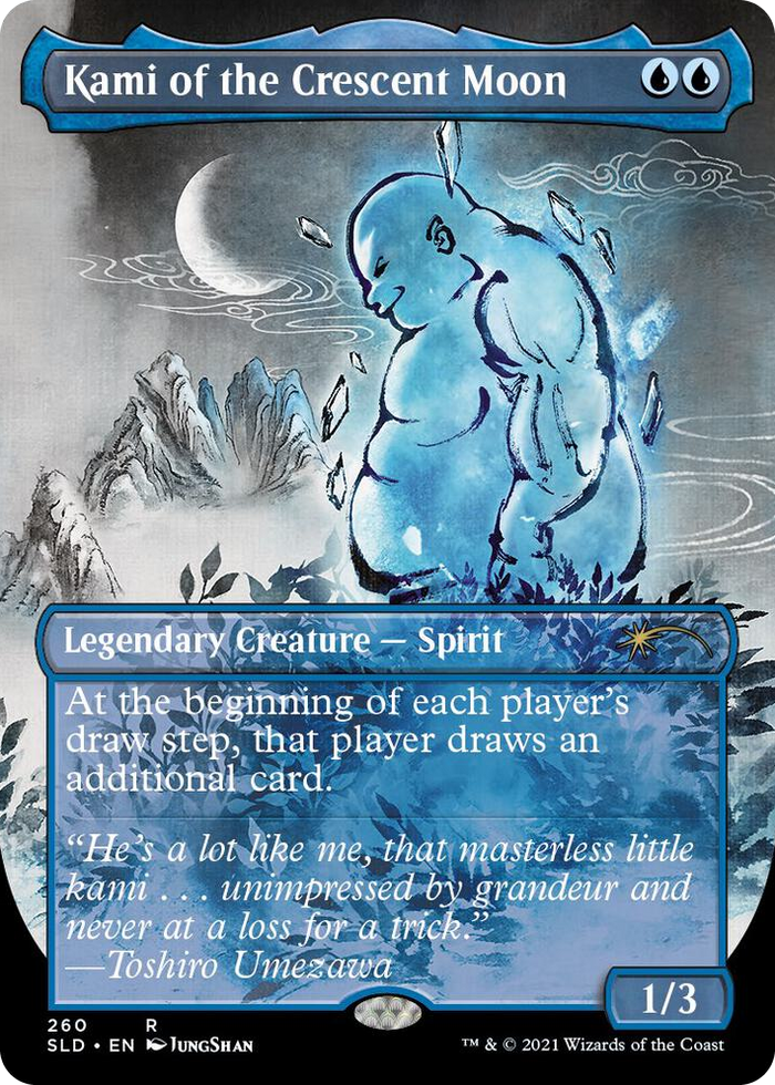 Kami of the Crescent Moon #260 R - Secret Lair Drop Series Pokemon card