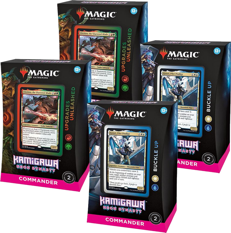 Kamigawa: Neon Dynasty - Commander Deck Display - Commander: Kamigawa: Neon Dynasty sealed product