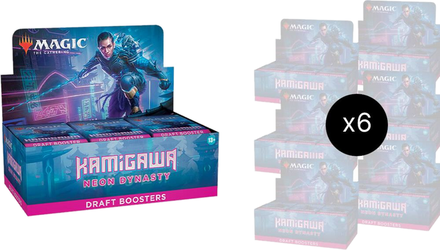 Kamigawa: Neon Dynasty - Draft Booster Box Case