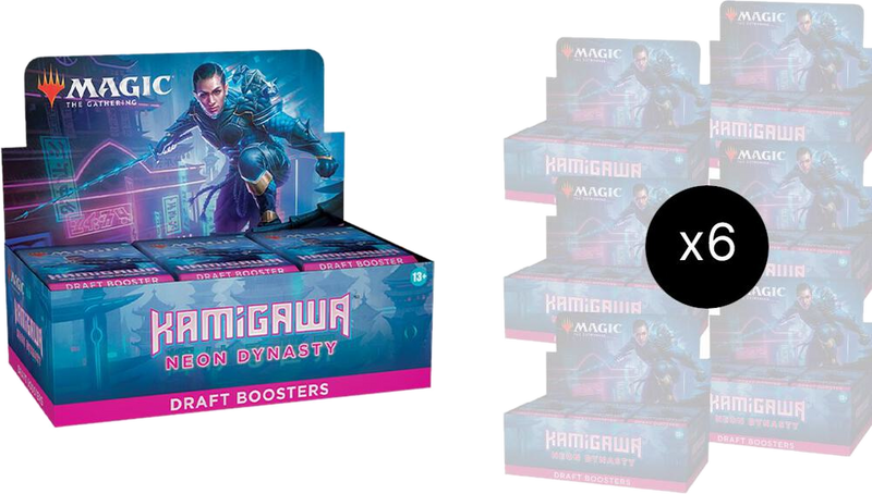 Kamigawa: Neon Dynasty - Draft Booster Box Case - Kamigawa: Neon Dynasty sealed product