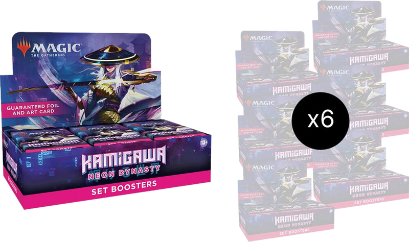 Kamigawa: Neon Dynasty - Set Booster Display Case - Kamigawa: Neon Dynasty sealed product