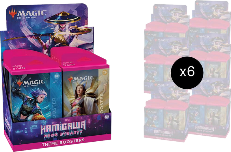 Kamigawa: Neon Dynasty - Theme Booster Display Box Case - Kamigawa: Neon Dynasty sealed product