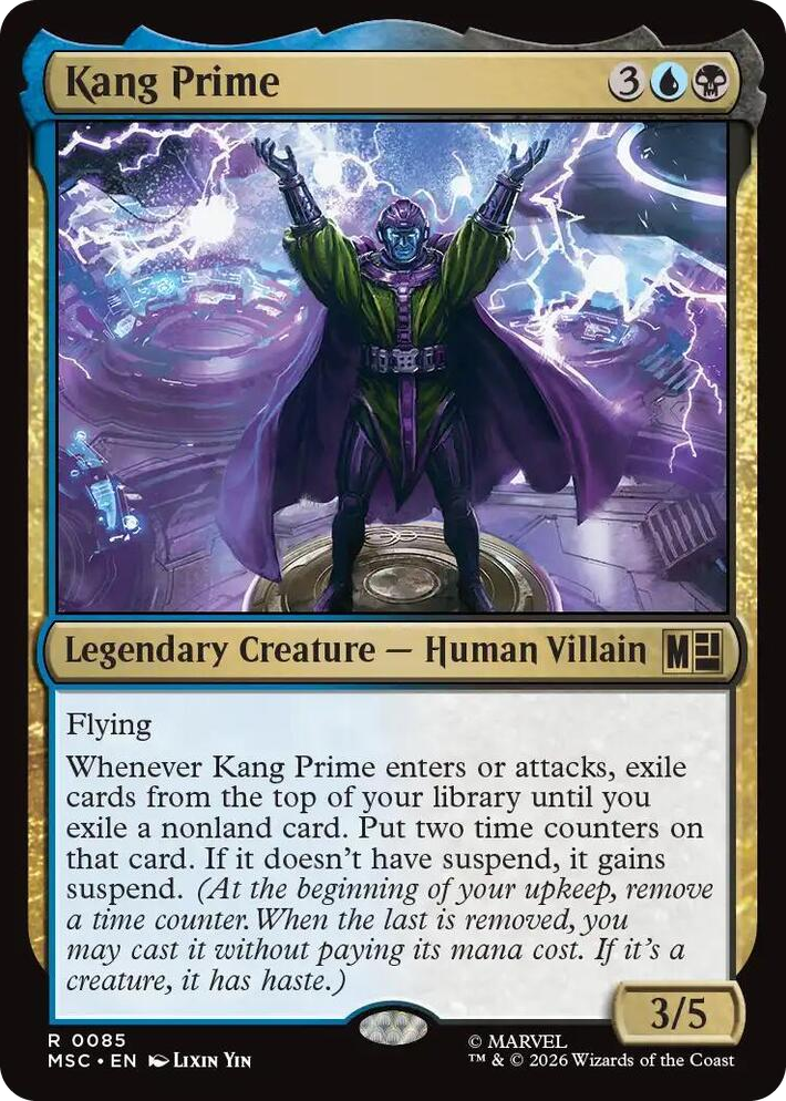 0085 Kang Prime R Commander: Marvel Super Heroes