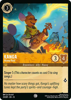 0023 Kanga - Hunny Bard Common Attack of the Vine!