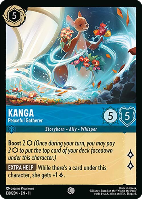 0138 Kanga - Peaceful Gatherer Common Winterspell