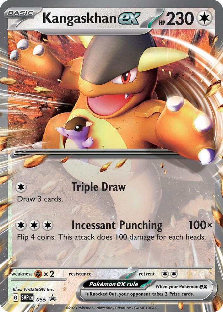 0055 Kangaskhan ex - 055 Promo Scarlet & Violet Promo Cards
