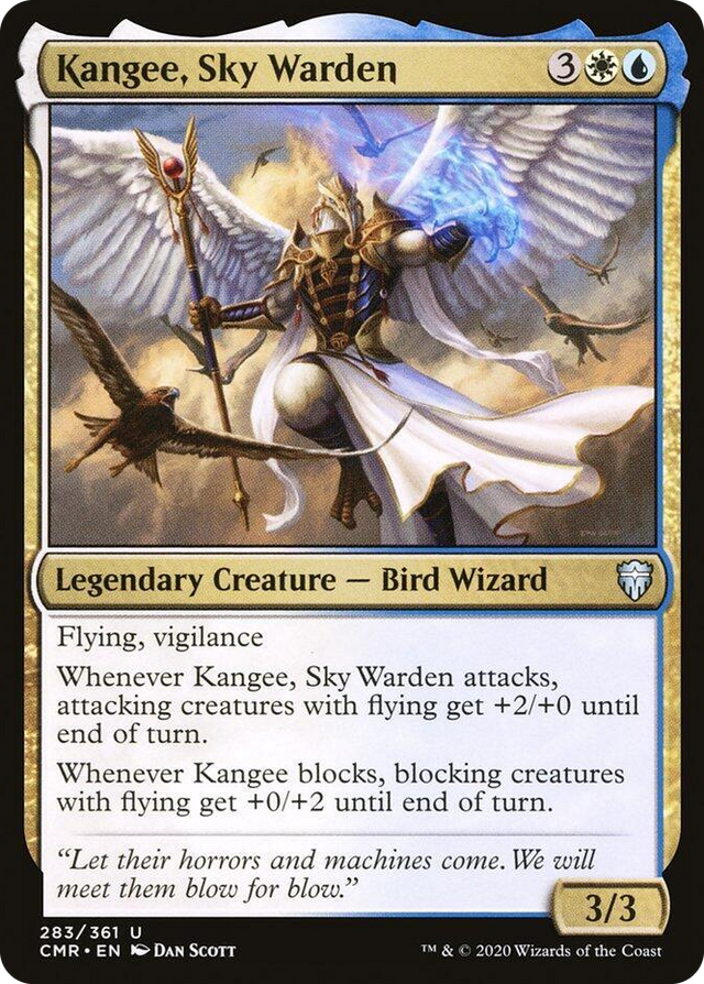 0283 Kangee, Sky Warden U Commander Legends