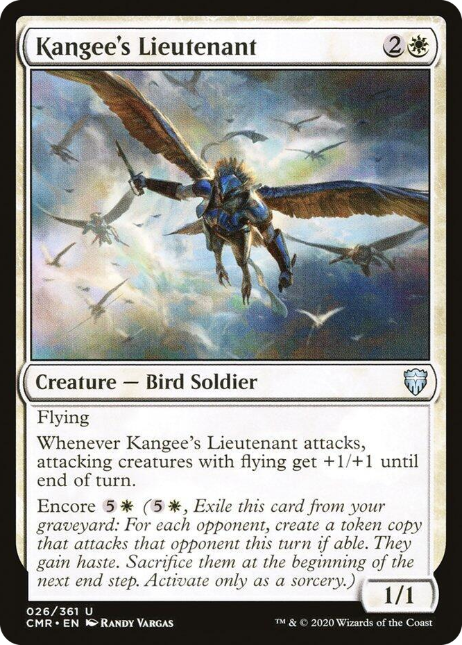 0026 Kangee's Lieutenant U Commander Legends