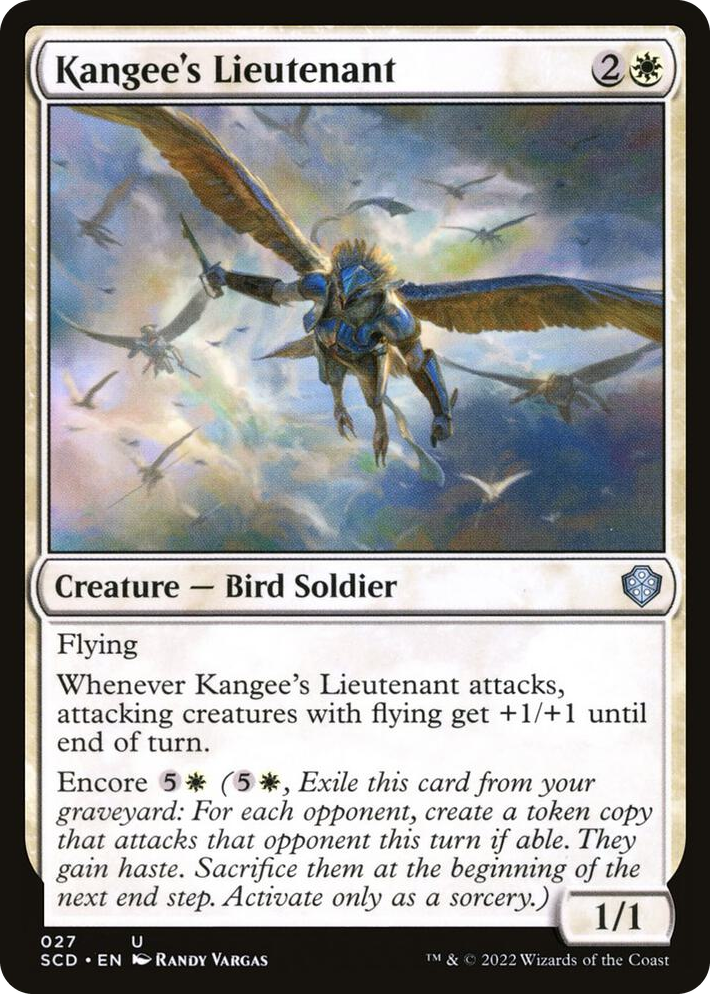 0027 Kangee's Lieutenant U Starter Commander Decks