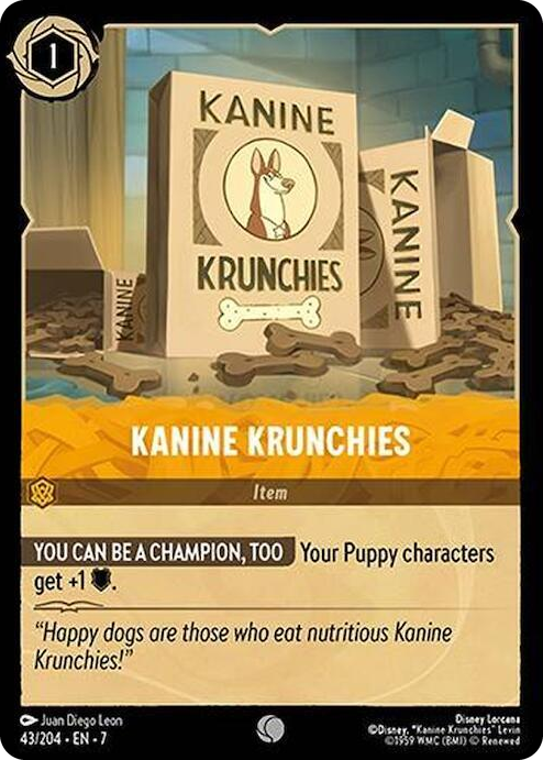 0043 Kanine Krunchies Common Archazia's Island