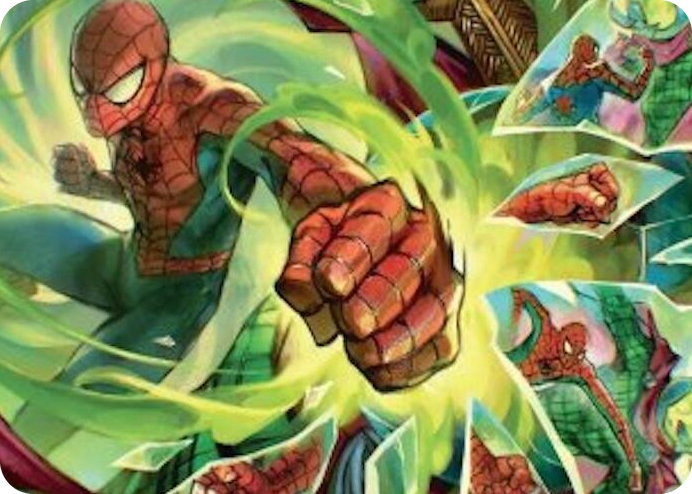 0017 Kapow! Art Card S Art Series: Marvel's Spider-Man