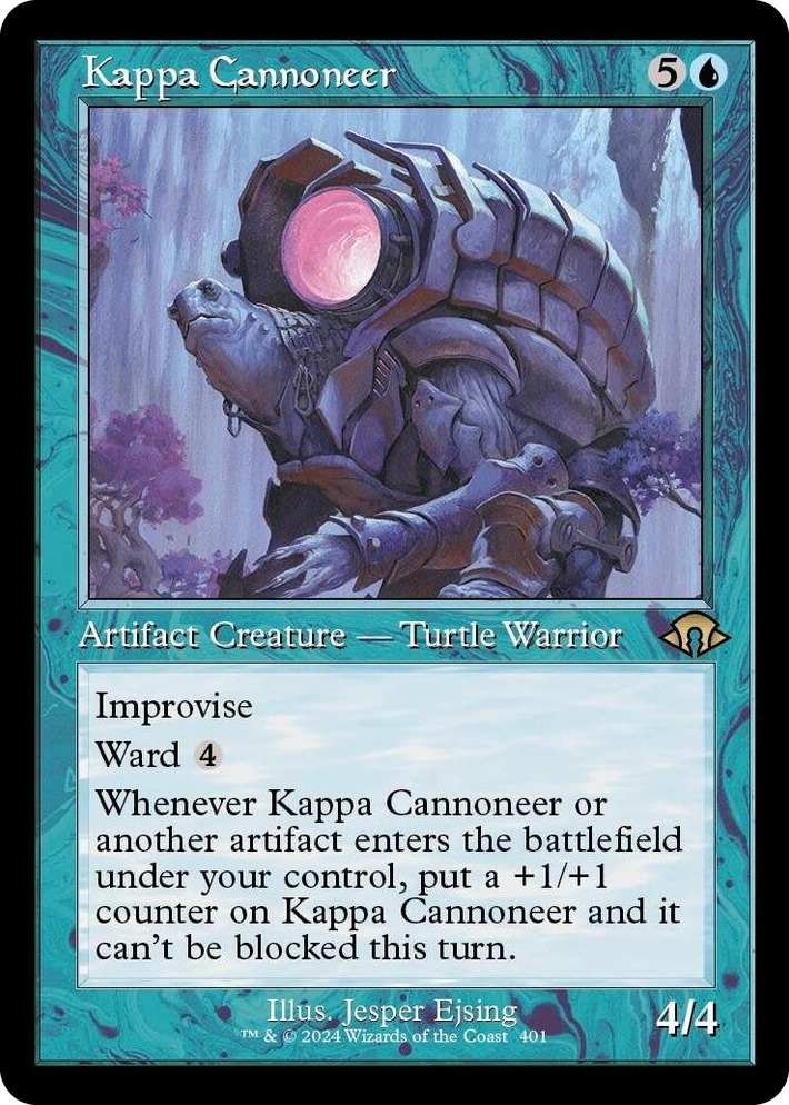 0401 Kappa Cannoneer (Retro Frame) R Modern Horizons 3