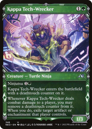 0348 Kappa Tech-Wrecker (Showcase) U Kamigawa: Neon Dynasty
