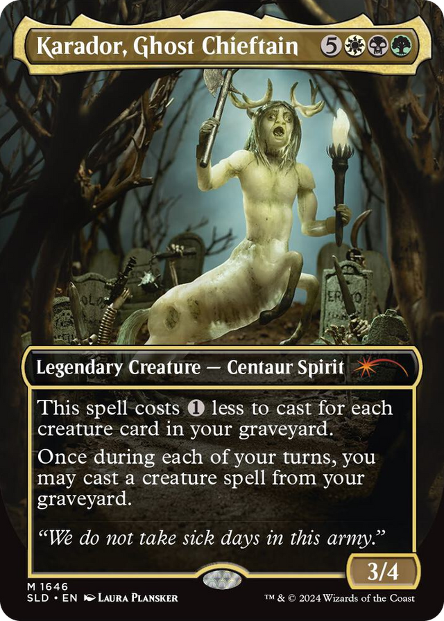 1646 Karador, Ghost Chieftain M Secret Lair Drop Series
