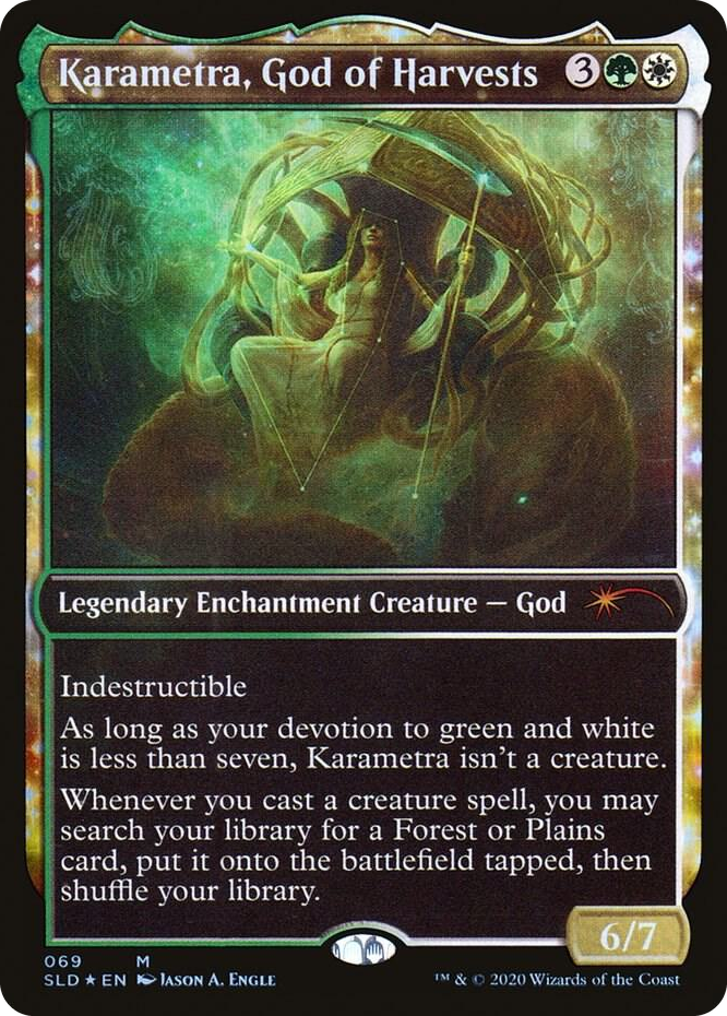 Karametra, God of Harvests #69 M - Secret Lair Drop Series Pokemon card
