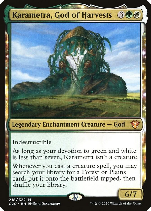 0218 Karametra, God of Harvests M Commander 2020