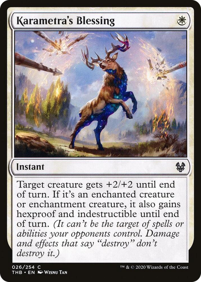 0026 Karametra's Blessing C Theros Beyond Death