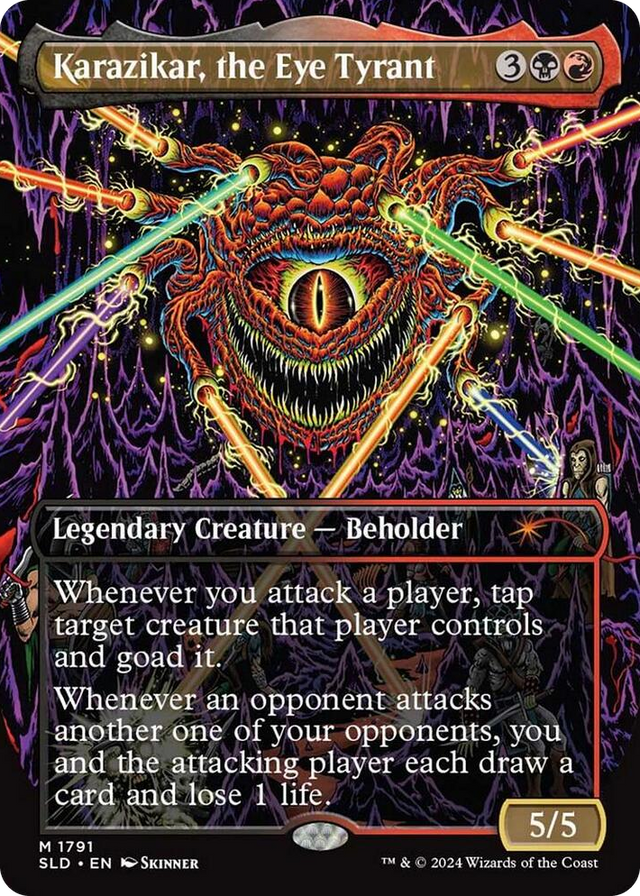 1791 Karazikar, the Eye Tyrant M Secret Lair Drop Series