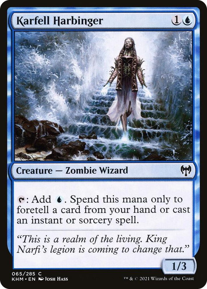 0065 Karfell Harbinger C Kaldheim