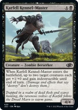 Karfell Kennel-Master #430 C - Jumpstart 2022 Pokemon card