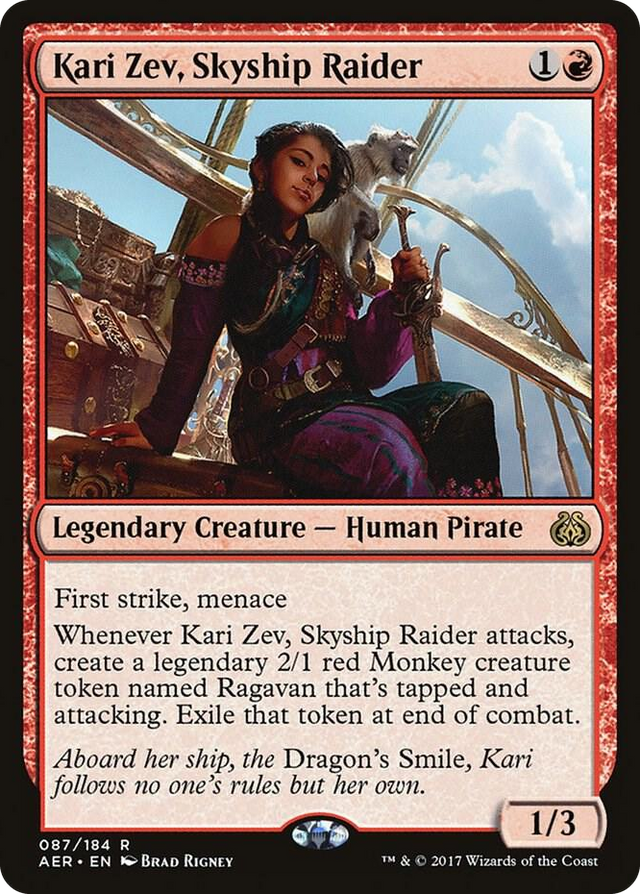 0087 Kari Zev, Skyship Raider R Aether Revolt