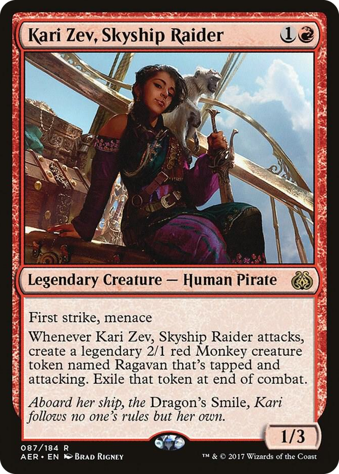 Kari Zev, Skyship Raider #87 R - Aether Revolt Pokemon card