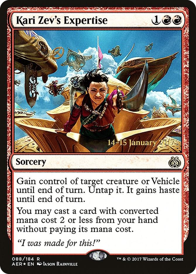 0088 Kari Zev's Expertise R Prerelease Cards
