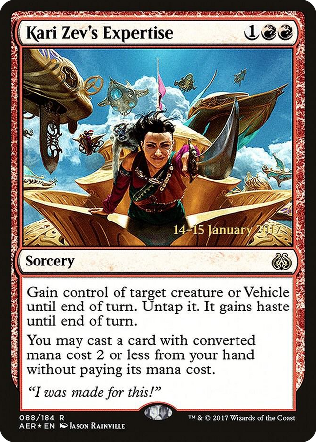 0088 Kari Zev's Expertise R Prerelease Cards