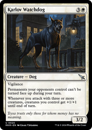 0020 Karlov Watchdog U Murders at Karlov Manor