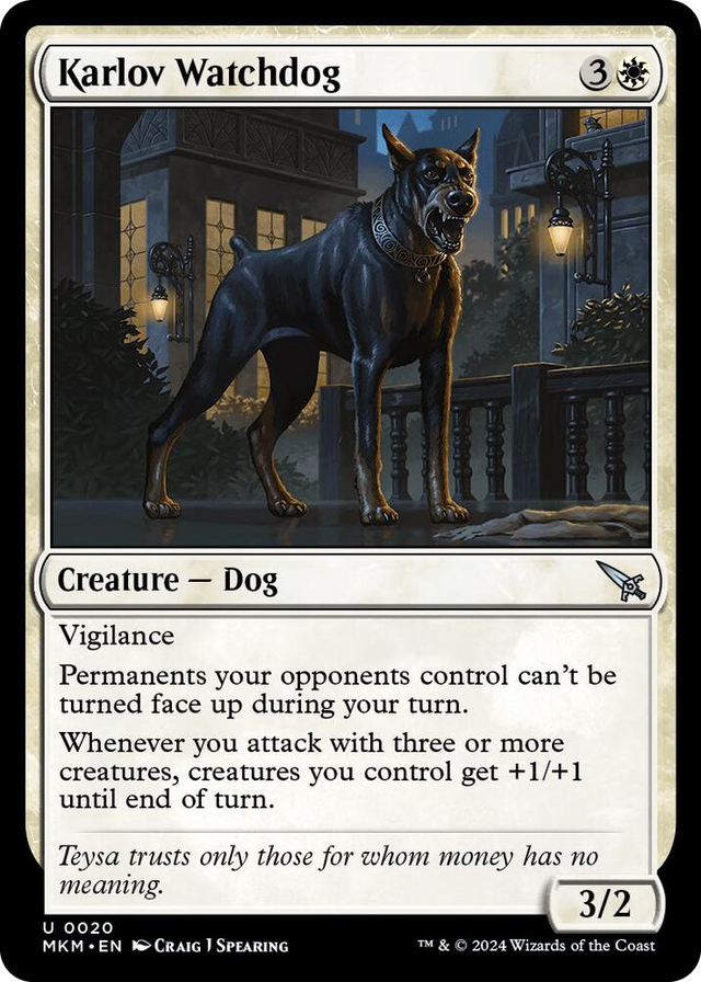 0020 Karlov Watchdog U Murders at Karlov Manor