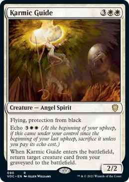 0090 Karmic Guide R Commander: Innistrad: Crimson Vow