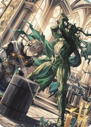 0077 Karmic Justice Anime Art Card S Art Series: Wilds of Eldraine